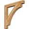 Ekena Millwork Legacy Block Rough Sawn Bracket, Western Red Cedar, 4"W x 34"D x 34"H BKT04X34X34LEC05RWR - alternate 1